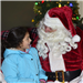 Santa with girl 
