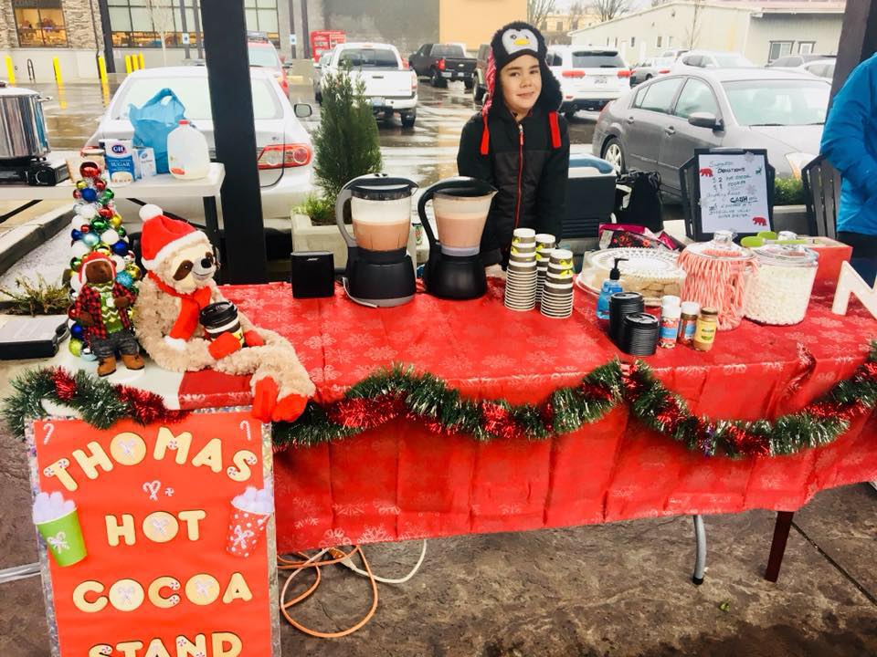 thomas hot cocoa stand