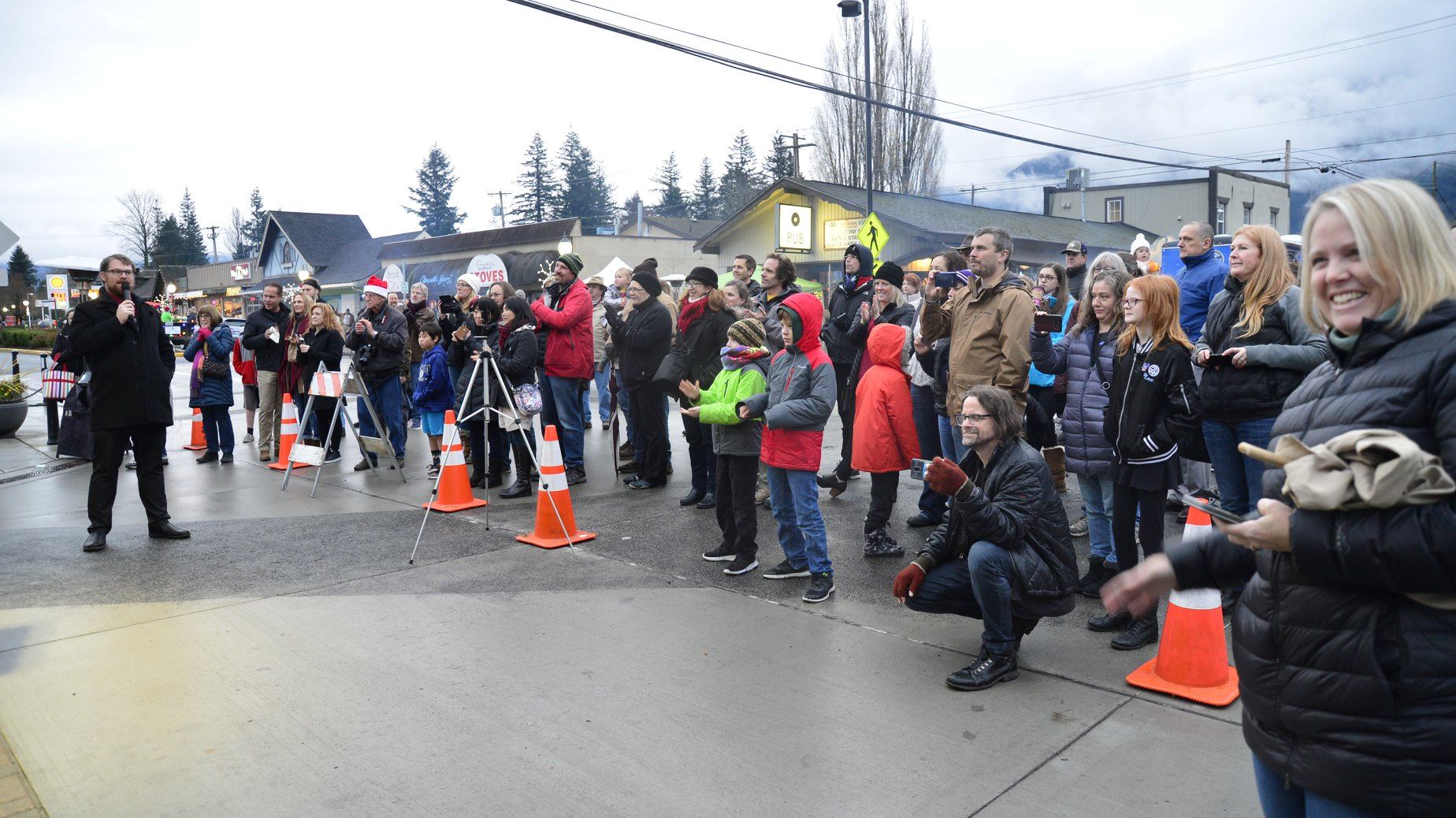 Holly Days tree lighting announcement