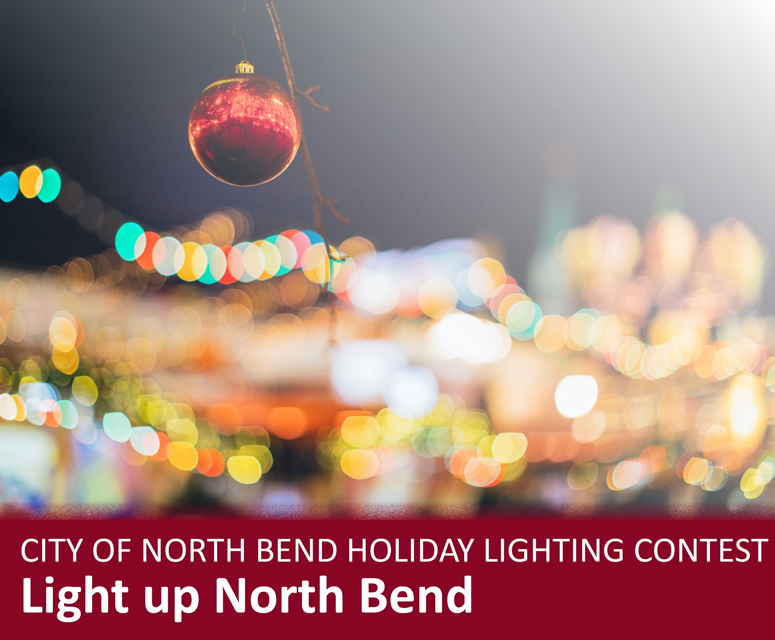 Light Up North Bend, Website Infographic